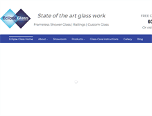 Tablet Screenshot of eclipseglass.ca